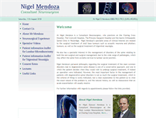 Tablet Screenshot of nigelmendoza.com